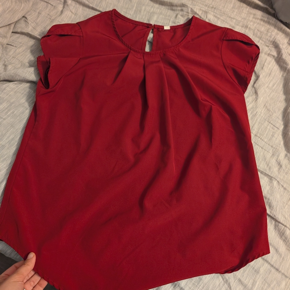 Red Women's Top